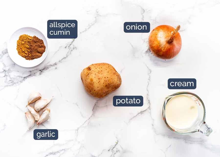 Ingredients in Immunity Boosting Green Goddess Soup